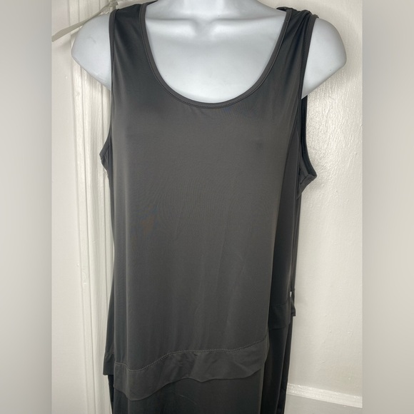 Miilla NWT Elegant Heather Grey Sleeveless Dress - Picture 2 of 16